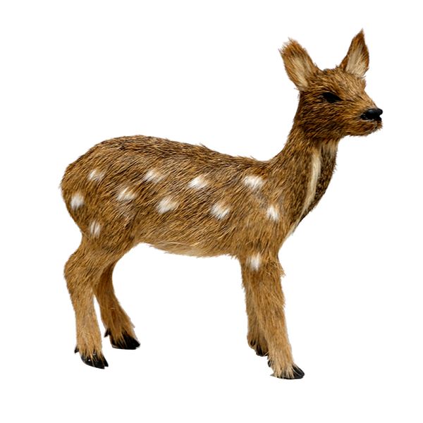 

river deer figurine statue artificial deer miniatures model kids toy