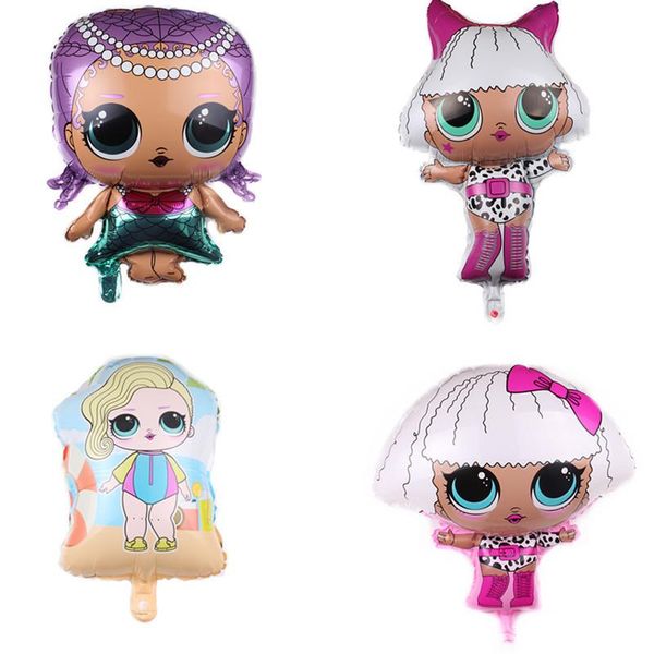 

18inch urpri e balloon cartoon balloon kid aluminium foil balloon baby hower girl party room decoration upplie 50pc lot