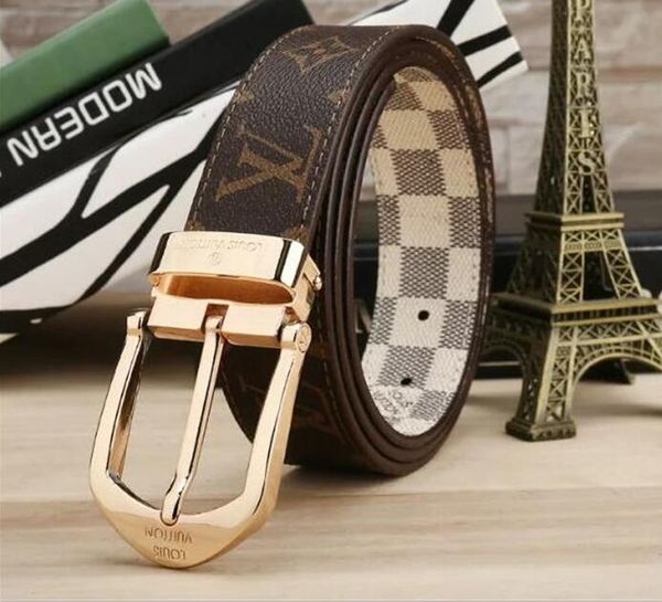 

fashion designer belts men women belt big smooth buckle genuine leather belt man woman luxury belts, Black;brown
