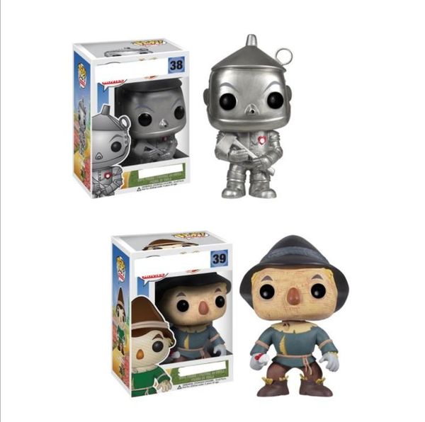 

cute new funko pop iron man scarecrow tin man action figure hand-made model doll#38#39 pvc dolls toys furnishing articles gifts sell