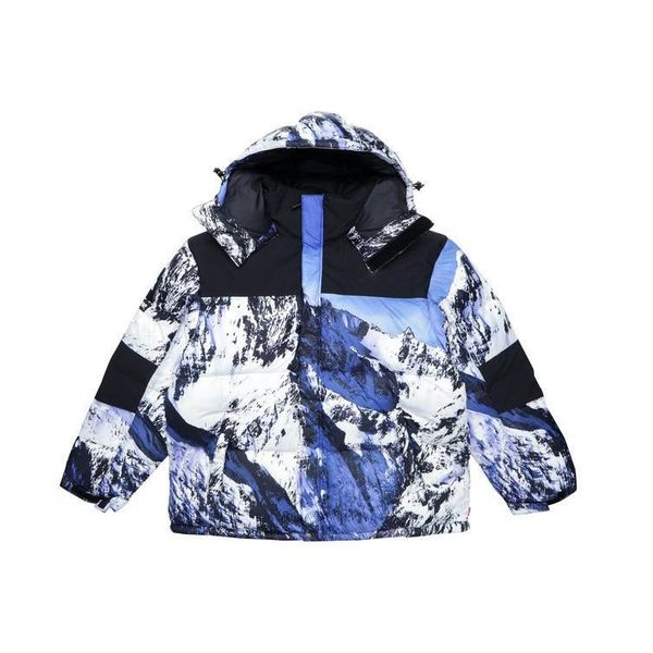 

mountain baltoro winter jacket blue white down jacket men women winter feather overcoat jacket warm coat, Black