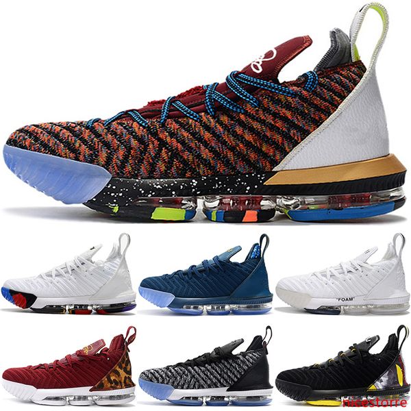 

2019 new 16 16s mens basketball shoes i promise king 1 thru 5 oreo fresh bred lakers what the trainer men sports designer sneakers