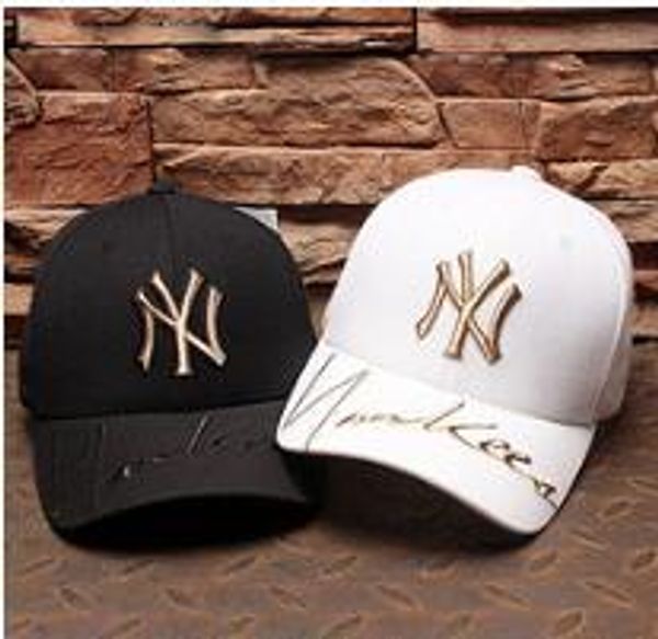 

sell letter embroidery sports hats baseball cap men and women outdoor brand caps duck tongue hat ny, Blue;gray