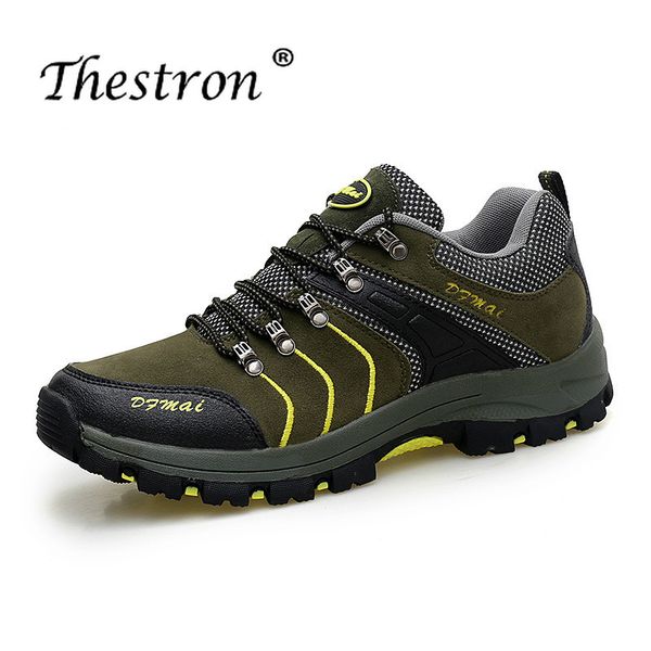 

spring mountain hiking shoes anti-slip men shoes for hunting army green tracking boots men damping outdoor for male