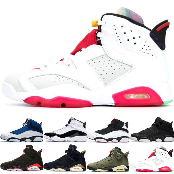 

men basketball shoes 6s mens trainers hare dmp black cat infrared medium olive unc mens sports shoes sneaker ing