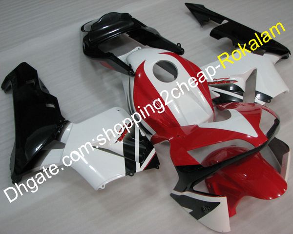 

for honda cbr600rr f5 2003 2004 cbr600 rr cbr-600rr 600rr 03 04 red white black custom motorcycle fairing complete set (injection molding)