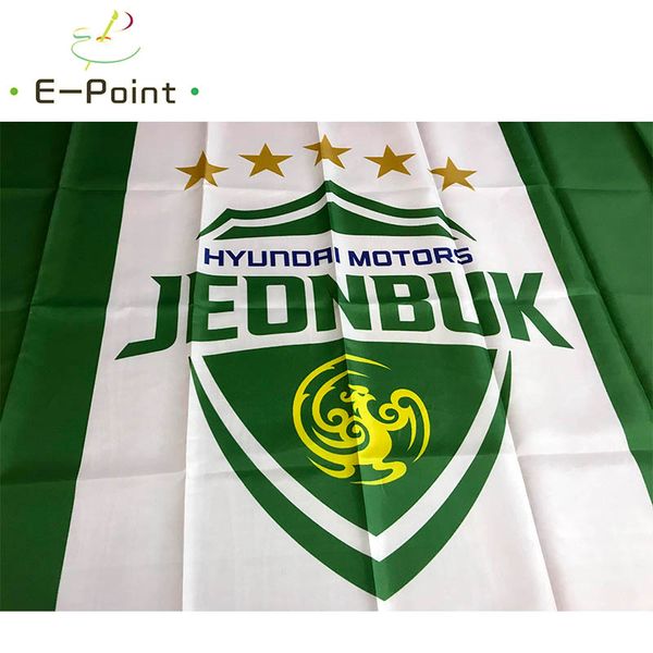 

лаг жной коѬеи k1 лиги jeonbuk hyundai motors fc 3ft * 5ft (90 * 150м) ѬазмеѬ Ѭождевенкие ђкѬаен