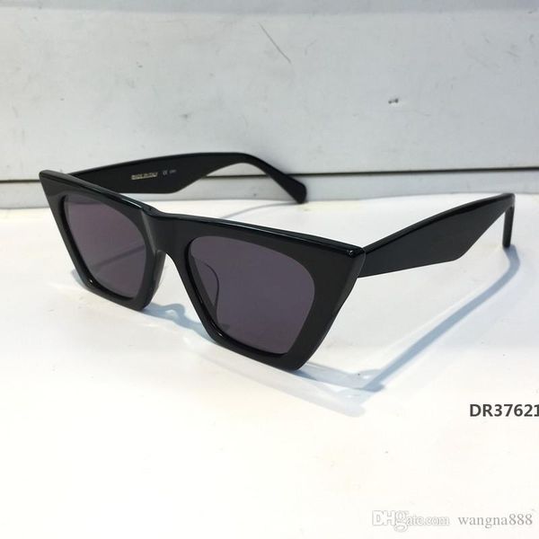 

41468 солнцезащитные очки для женщин популярные моды goggle uv защиты глаз кота кадров лучшие качества бесплатно come with packagedr37, White;black