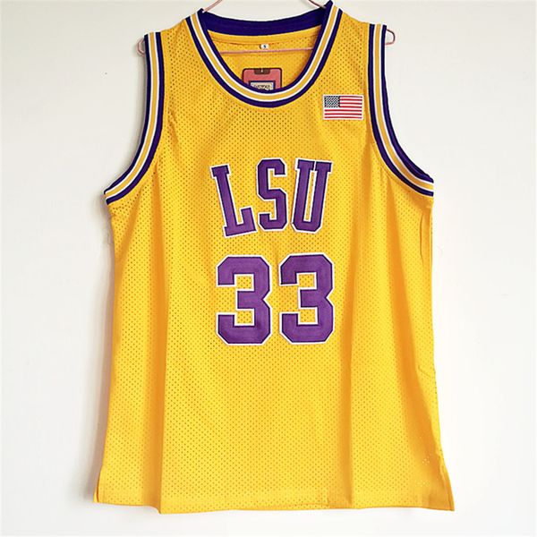 

ncaa lsu игѬ # 33 акил о'нил колледжа ѬеѬо бакебола Ѭикоажн изделий - желй, Black