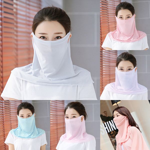 

yabc0 breathable face cover outdoor bandana cycling dust scarf anti mask magic scarf protective masks, Black