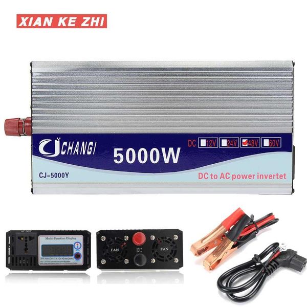 

инвертор 12v 220v 10000w пиковое напряжение-трансформатор 12v / 24v / 48v модифицированный синусоидальный трансформатор напряжения питания и