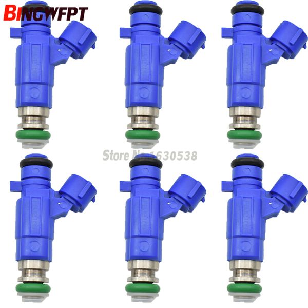 

automotive replacement 6pcs engine fuel injectors 16600-aa500 fbje100 for safari patrol rb25det tb48de