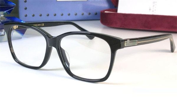 

new fashion women brand designer optical glasses 0532 square simple frame clear lens fashion show design style with original box, Black