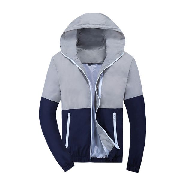 

outdoor sports male skin catching fleece women's hooded sports jackets hiking jackets, Blue;black