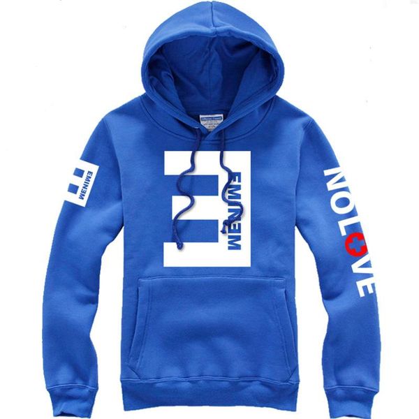

autumn and winter eminem printing hoodies men eminem anti -e hip hop thickening men and women sweatshirt elastic, Black