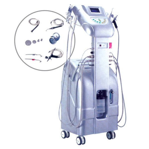 G228A Intraceuticals Oxygen Facial Machine con infusione di O2 Jet Peel cura della pelle Consegna del prodotto Fototerapia a LED microcorrente BIO Injection