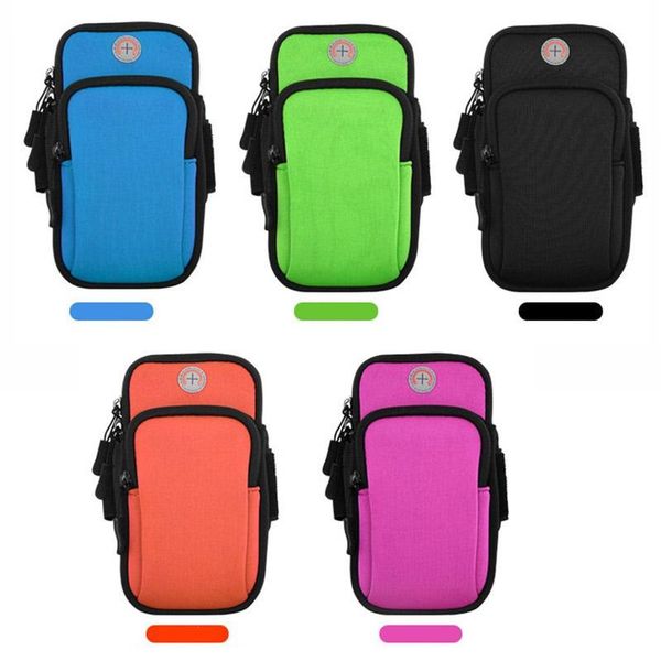 

armband bag for iphone 2019 iphone 11 xr sports case cover running jogging arm band pouch holder bag for 4-6.5 inch