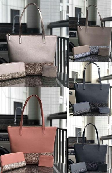 

установить больший блеск кошелек бренд дизайнер лоскутного блестящего плеча crossbody сумку пу женщина сумку тотализаторы 5 цвета