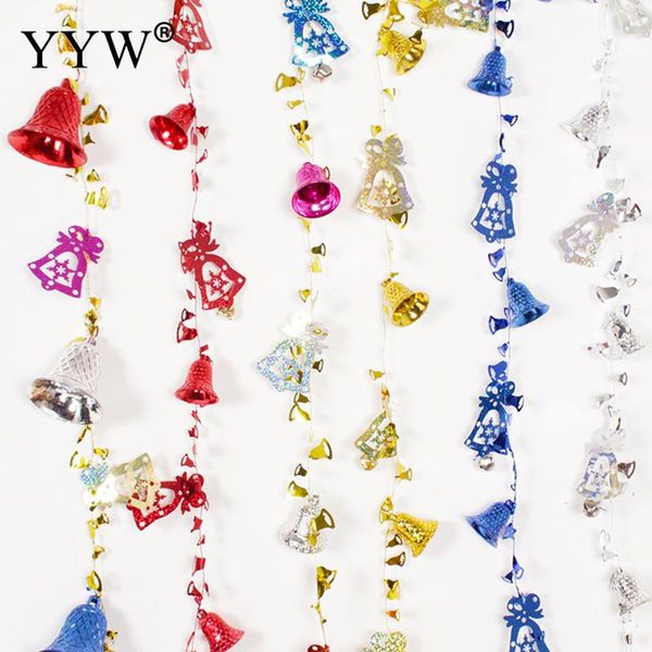 

1.6m christmas decorations for home plastic bell kerst xmas new year tree decor navidad christmas pendant hanging noel goods