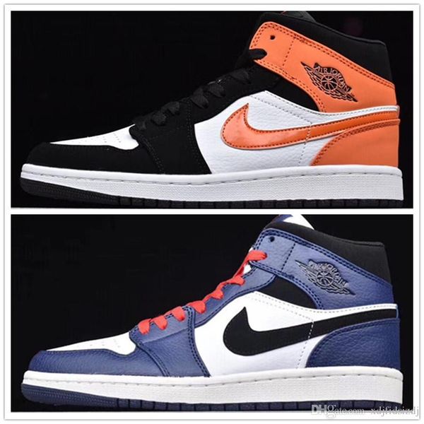 

1s basketball shoes high mid gym red spiderman unc turbo green court purple banned nyc to paris phantom 1 mens sports sneakers