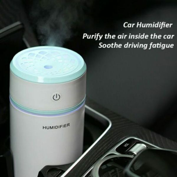 

mini ultrasonic air humidifier candle romantic soft light usb essential oil diffuser car purifier aroma anion mist fogger maker