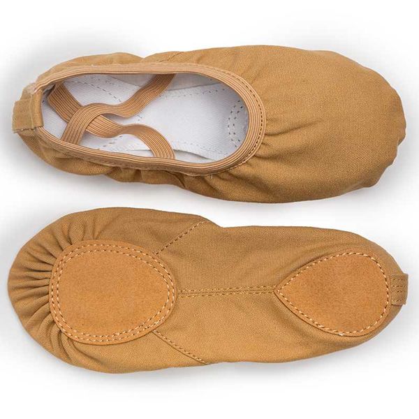 

ushine eu23-45 professional quality tuose slippers canvas soft sole belly yoga gym ballet dance shoes girls woman man ballerina