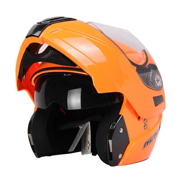 

nenki motorcycle helmet full face helmet moto summer motorbike racing flip up modular motocross casco with dual visor 831