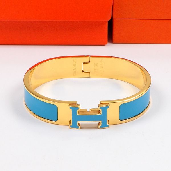 

2020 hbb6 h oil droplet shape bangle official website new arrival for women birthday gift size 17cm popular gift big brand, Gray
