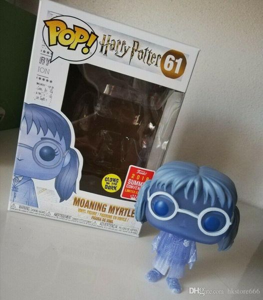 

lowprice funko myrtle moaning harry potter pop 2019 sdcc exclusive 61 mystery mini glow for kids toy