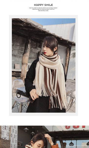 

осень и зима новые шарфы для женщин утолщенной корейской версии студента мужской вязание универсальный длинные шерстяные пряжи двойного тепл, Blue;gray