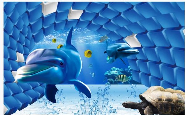 

синий океан 3d обои 3d фон стены подводный мир красивые пейзажи обои