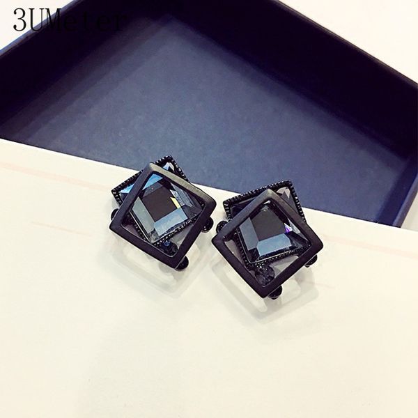 

3umeter earrings new fashion earrings female temperament south korea advanced sense small net red simple east gate, Golden;silver