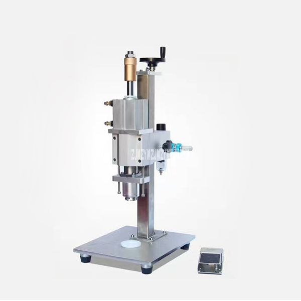 

dfs15 pneumatic vial cap locking machine bottle capper electromagnetic induction vial sealing machine m5l/min 0.4 kpa 15/18/22mm