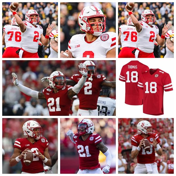 

nebraska cornhuskers jerseys zach weinmaster jersey christian banker ty chaffin darien chase bennett folkers football jersey custom stitched, Black