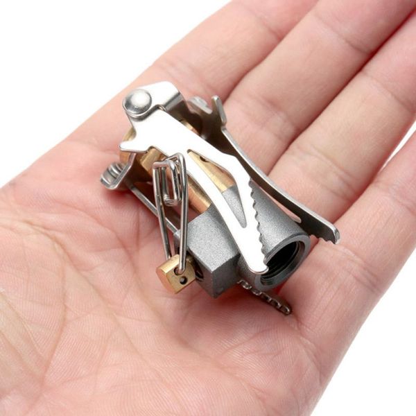 

pro camping stove folding mini camping oven survival furnace stove 45g 3000w pocket picnic cooking gas cooker dropshipping