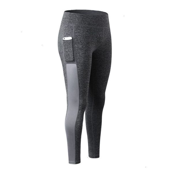 

workout leggings stretchy super fitness leggings women pocket stitching mesh sportwear high waist energy tummy control workout pants, Black