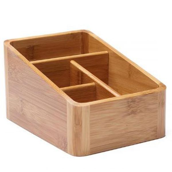 

remote control holder key collection cosmetics receipt inclusion organizer storage box wooden box organizer