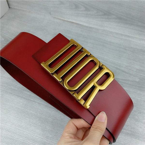 

dior belt dior бренд золотая пряжка горячие продажи женская одежда пряжка дизайнер широкие ремни европейский женский стиль высокий бренд поя, Black;brown