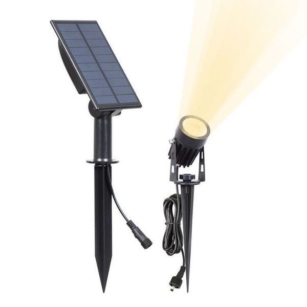 

solar spotlight solar path light stake into ground aluminum single light for pathway garden lawn path