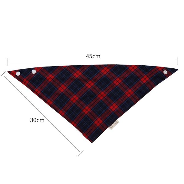 

cute baby bibs waterproof long sleeve apron children feeding smock bib cotton anti spits plaid baby bib