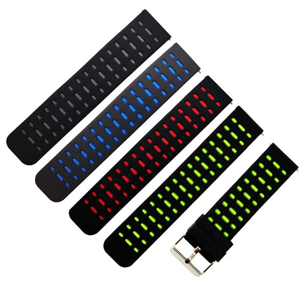 

soft silicone smart watch band silicone smart watch strap for, Black;brown