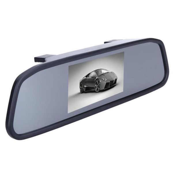 

4.3"tft lcd display rearview monitor with camera auto car dvd av