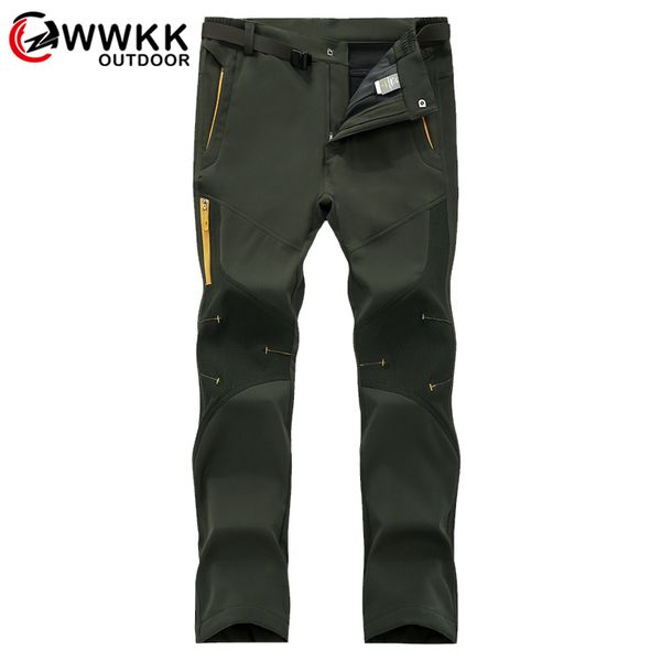 

wwkk oversized men quick dry hiking pants outdoor sport hiking trekking fishing camping climb run trousers sport travel training, Black;green