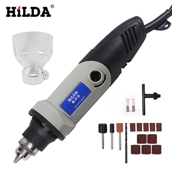 

hilda electric tools 400w mini drill 6 position for dremel rotary tools mini grinding machine variable speed rotary tool
