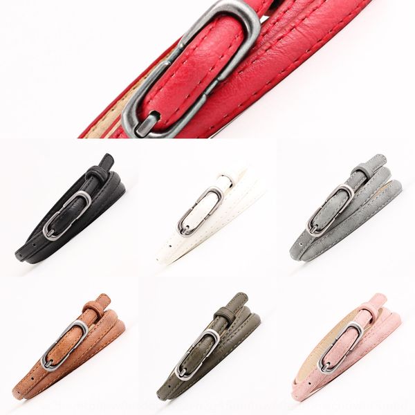 

buckle women's personalized decoration thin sewing buckle belt women's personalized decoration pin pin thin sewing belt, Black;brown