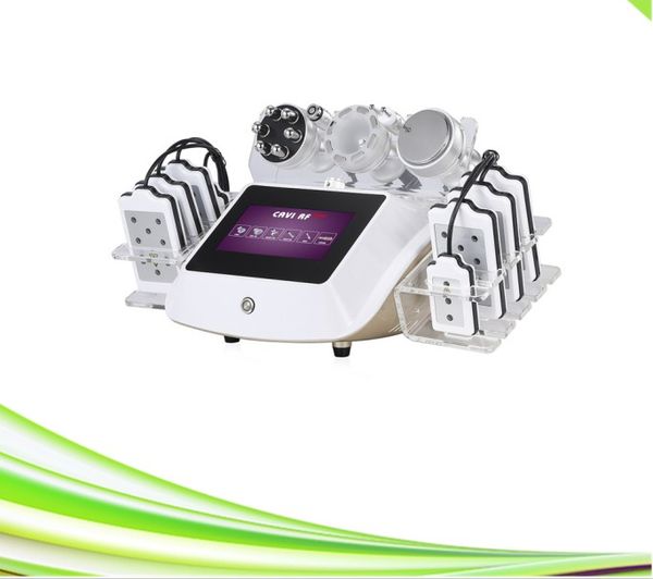 

6 in 1 skin tightening rf lipo laser cavitation fat burning lipo laser diode home slimming cold laser lipo machine