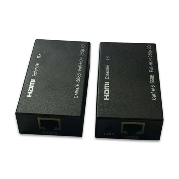 

hdmi extender 1080p tx/rx 60m cat6 rj45 ethernet cable support hdmi 3d for hdtv dvd player