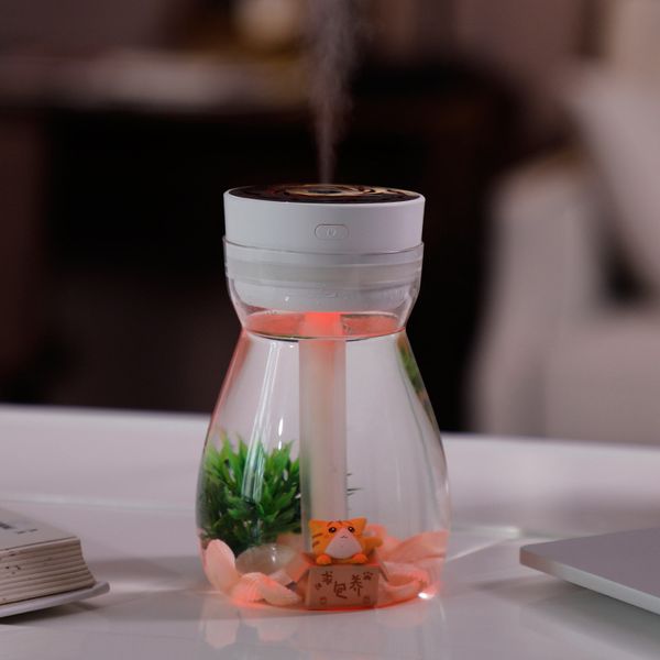 

380ml aroma essential oil difusor colorful bottle air humidifier usb mini ultrasonic humificador home aromaterapia diffuser