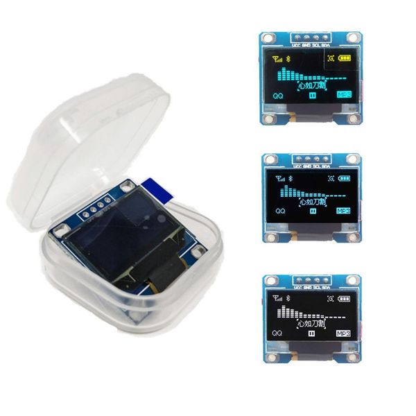

yellow- blue double color white 128x64 oled lcd led display module for arduino 0.96" i2c iic communicate