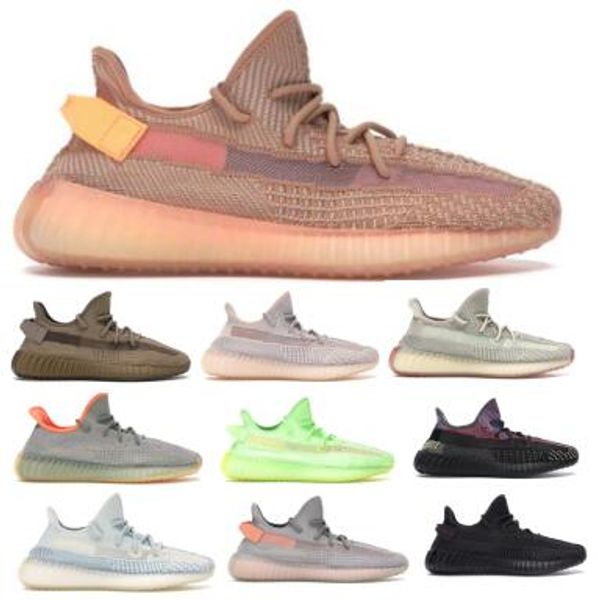 

new kanye west clay earth desert sage glow static cloud white citrin hyperspace 2020 mens womens designer trainers running shoes sneakers